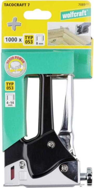 Actual product image wolfcraft 1 tacocraft 7 - Hand tacker set 1001 pcs.