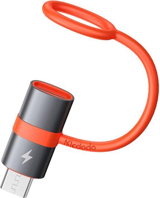 Mcdodo OT-3820 Adaptateur USB-C vers Micro USB (noir) (USB-C, Micro USB)