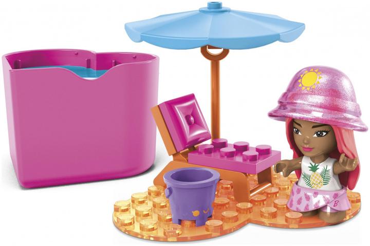 Produktbild Mattel Barbie Beach Day Color Reveal Bricks for 4+ Years 16pcs HHP88