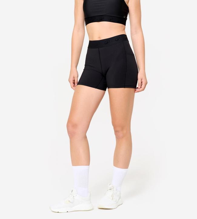 Produktbild Domyos Fitness Shorts elastischer Bund - schwarz (XXL)