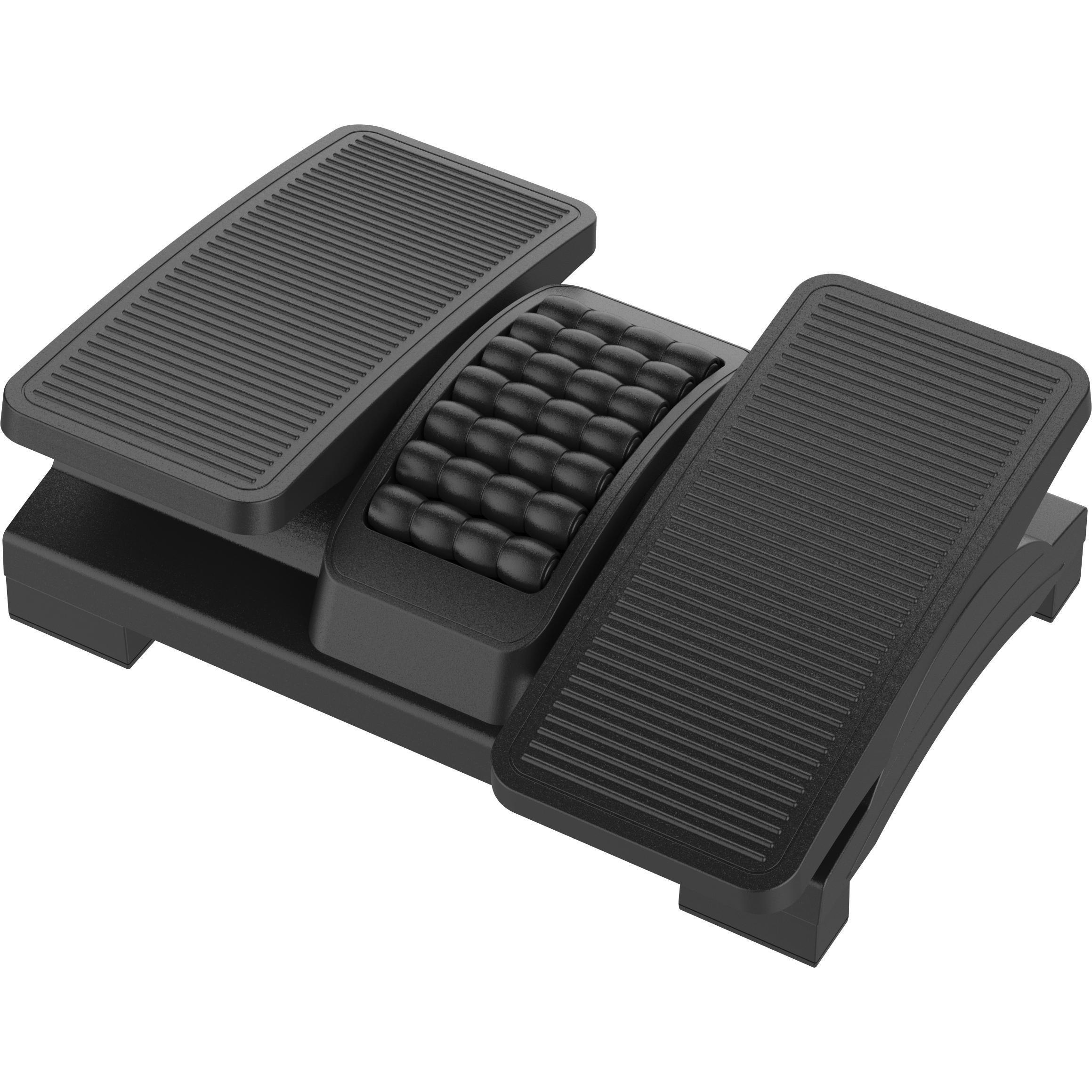 Thumbnail - Q-Connect, Fussstütze, Fussstütze, 430x320mm, mit separaten Beinplattformen, Massagegerät, schwarz