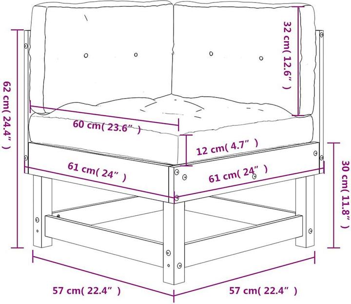Produktbild vidaXL Brantley
