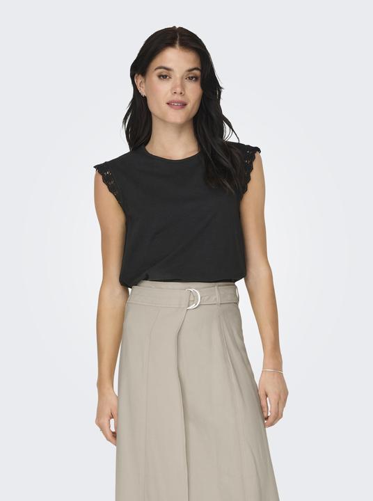 Actual product image JdY Jdysalva Life S/L Crochet Top Jrs Noos (XS)