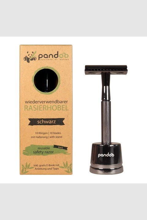 Actual product image Pandoo Metal razor black