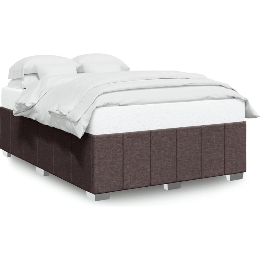 VidaXL, Bett, Bettgestell ohne Matratze Stoff (140 x 190 cm)