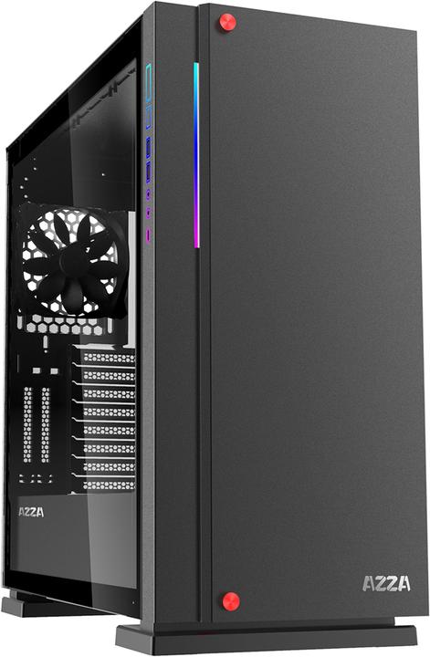 Linkworld Geh Fulltower ATX Zircon 7000B B/Win-Glas 2xUSB 3.0 - Full Tower - PC - Metallo - (ATX, mATX)