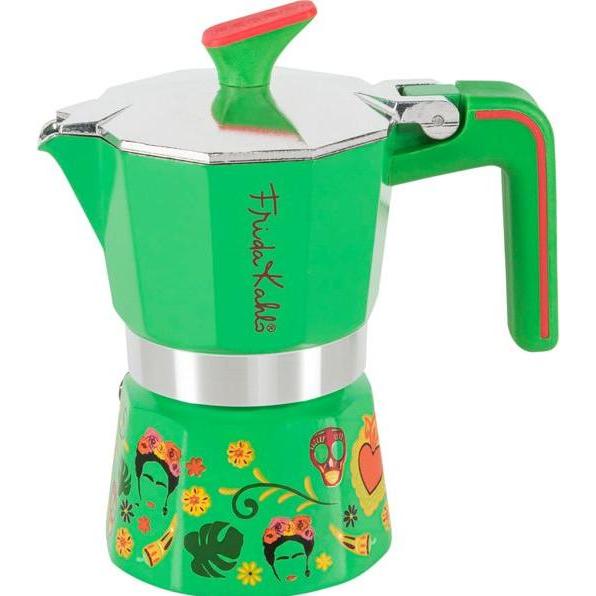 Pedrini 2TZ FRIDA KAHLO, verde, Caffettiera moka, Verde