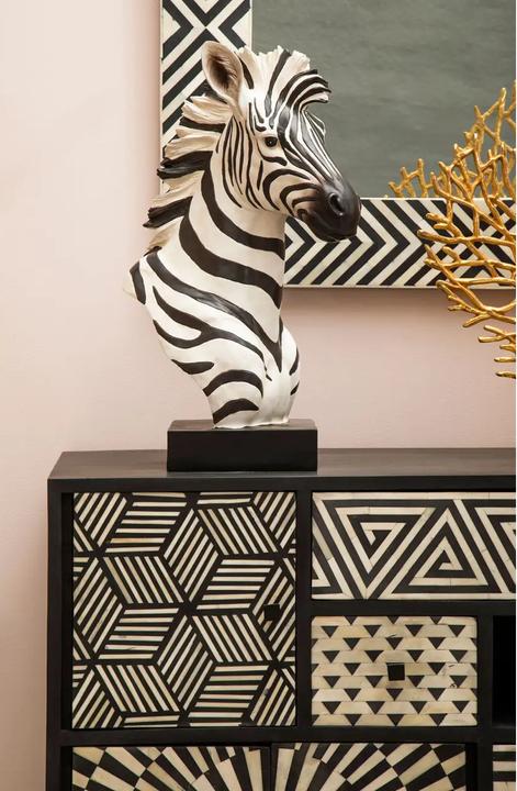 Actual product image Fifty five south Boho zebra