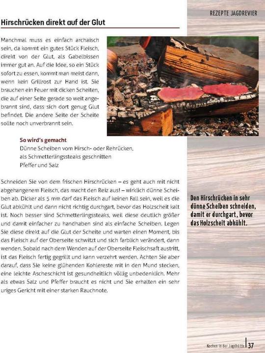 Produktbild Kochen in der Jagdhütte (Deutsch, Carsten Bothe, 2015)