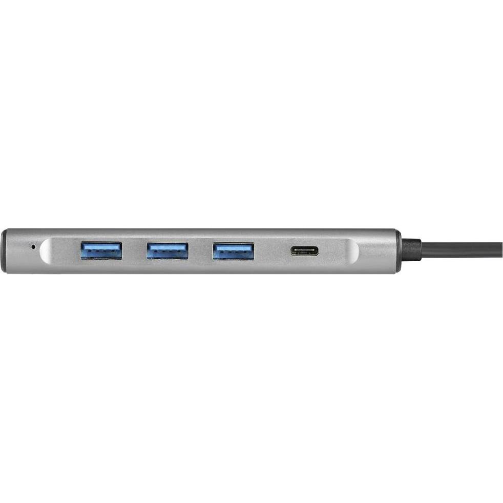 Thumbnail - Renkforce RF-DKS-904 (USB-C, 9 Ports), Dockingstation + USB Hub, Grau