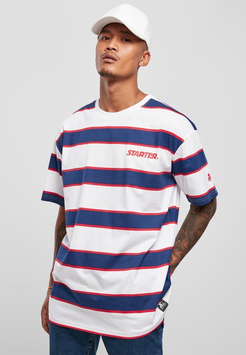 Actual product image Starter Logo Striped Tee (S)