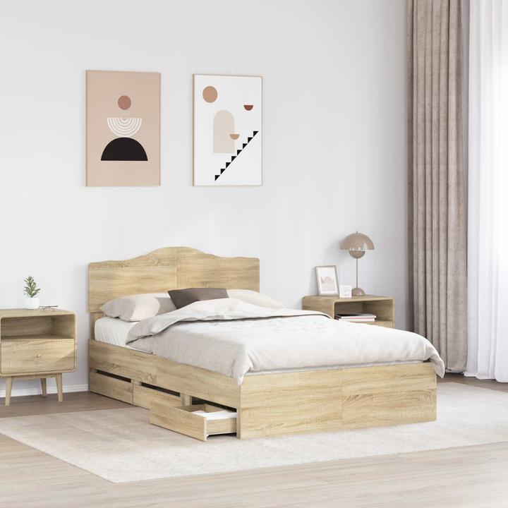 Immagine prodotto vidaXL Modernes Bett (120 x 190 cm)