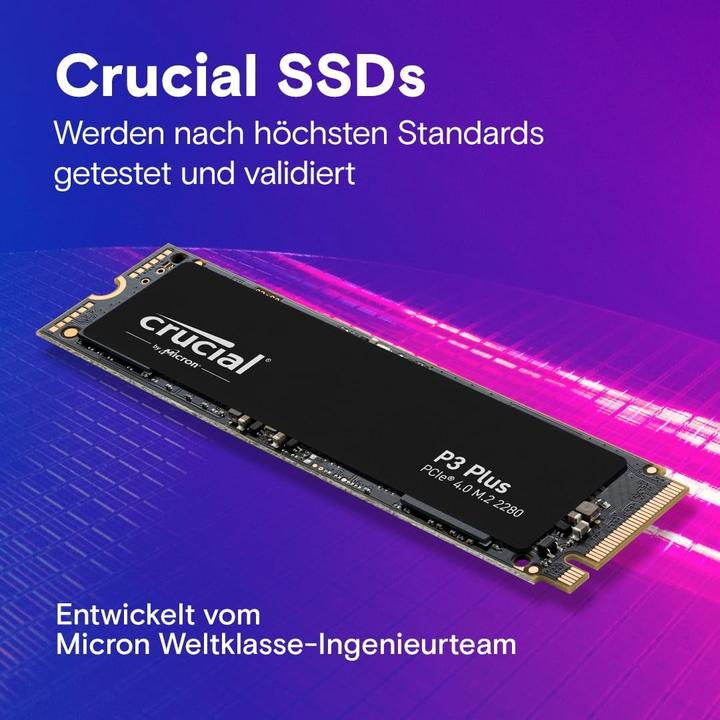 Produktbild Crucial P3 Plus (2000 GB, M.2 2280)
