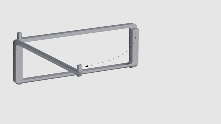 Actual product image Raindesign mBar Pro Foldable Laptop Stand