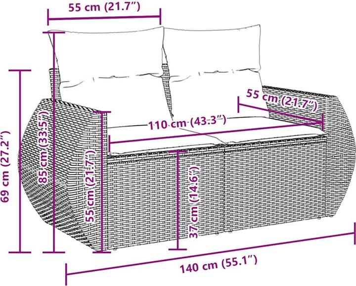 Produktbild vidaXL Timo