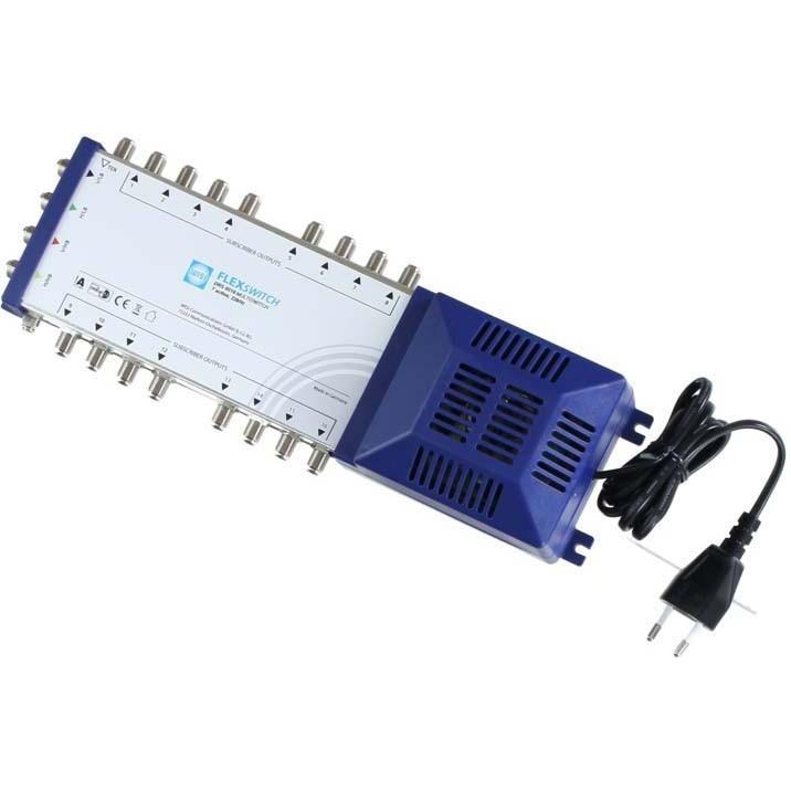 WISI DRS 0516 FLEXSWITCH Multischalter 5 DRS 0516, TV Zubehör, Silber