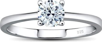 Immagine prodotto Silvego Anello in argento MADISON con Swarovski Zirconia JJJR2339sw - Circuito: 47 mm (47, 925 Argento)