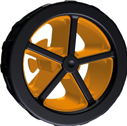 Produktbild Clics Tube Räder