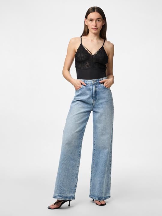 Produktbild Pieces Riemchen Spitzen Ärmelloser Body (S)