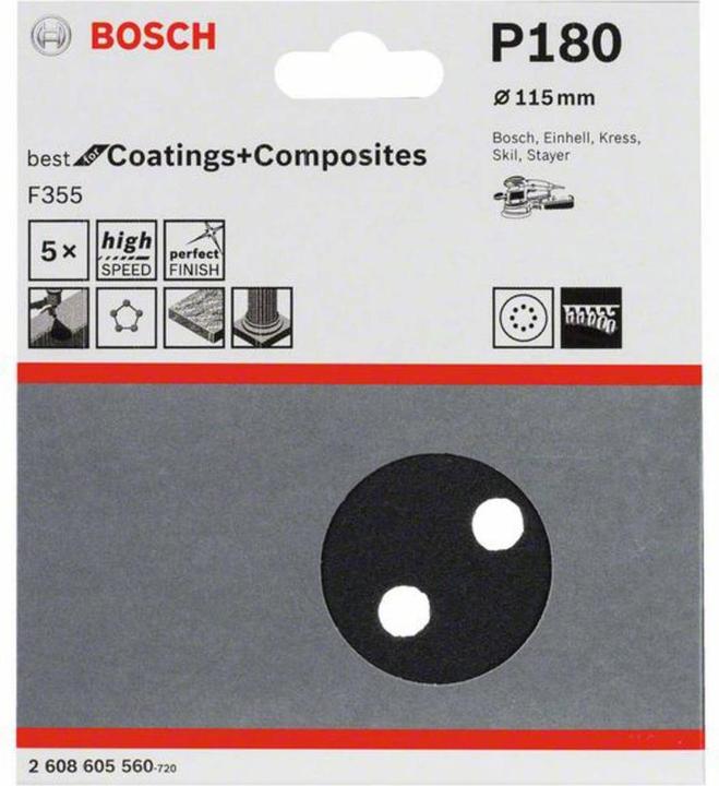 Produktbild Bosch Professional Zubehör PRO F355 (180)