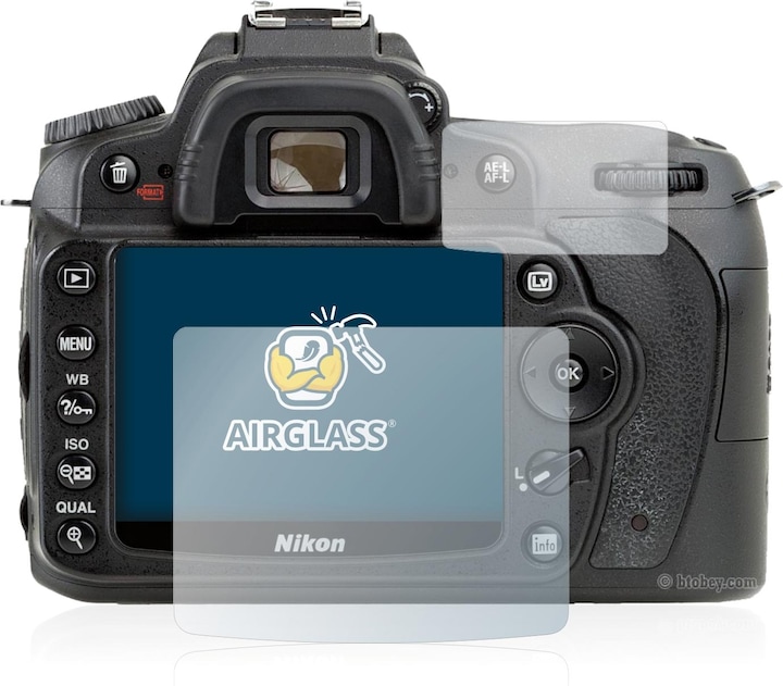 Produktbild BROTECT AirGlass Panzerglasfolie (Displayschutz, D90)