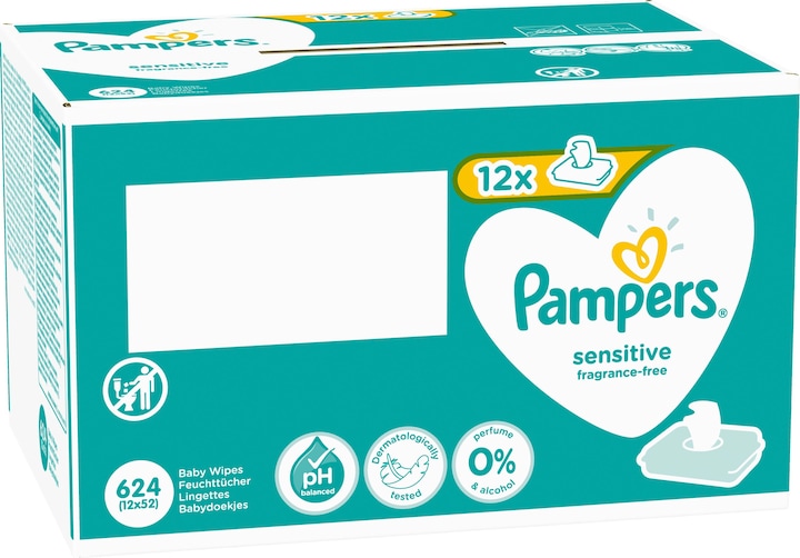 Immagine prodotto Pampers Sensibile (624 Pezzo/i)