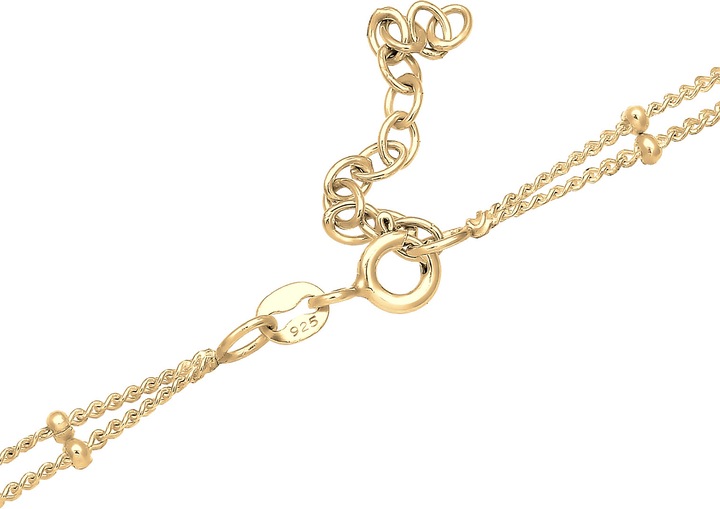 Produktbild Elli Choker Layer-Look Herz Symbol (Sterling Silber, 36 cm)