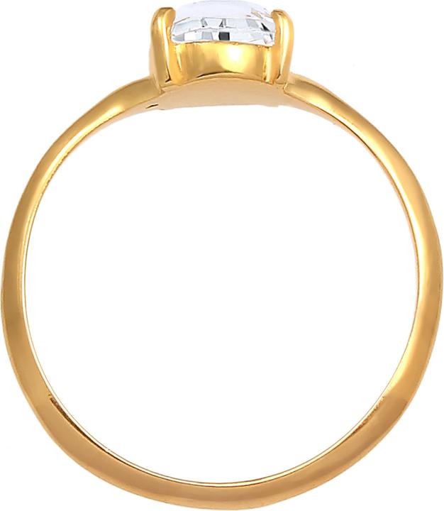 Immagine prodotto Elli Solitärring mit Kristall (58, 925 Argento)