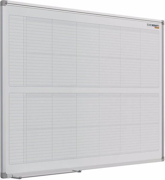 Immagine prodotto eurokraft basic Lavagna per planning annuale, largh. x alt. 900 x 600 mm, per planning annuale. (900 x 600 mm)