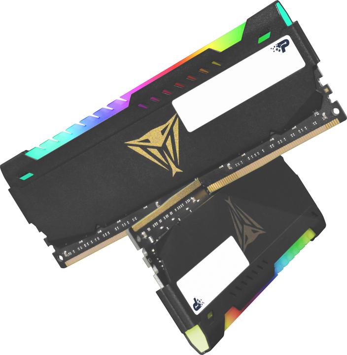 Actual product image Patriot Viper Steel RGB (2 x 32GB, 3600 MHz, DDR4-RAM, DIMM)
