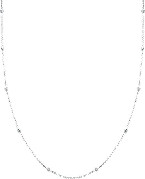 Produktbild Elli Basic-Kette mit Kristallen (Sterling Silber, 45 cm)