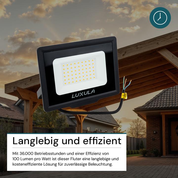 Produktbild Luxula LED-Fluter (5000 lm, IP65)
