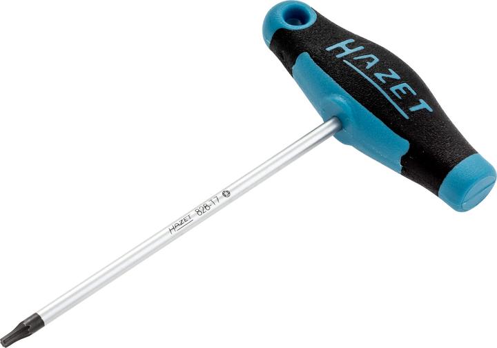Actual product image HAZET Screwdriver ∙ with T-handle 828-T7 ∙ Inside TORX profile ∙ T7 (Torx (TX))