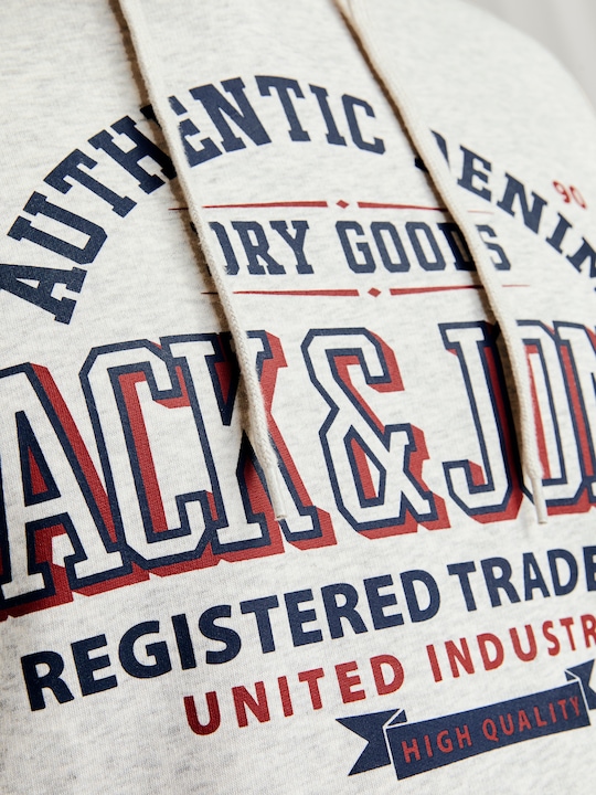 Produktbild Jack & Jones JJELOGO SWEAT HOOD 2 COL 24/25 NOOS PLS (3XL)