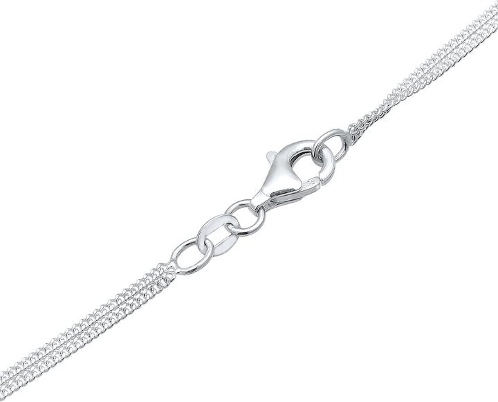 Image du produit Elli Y-Kette mit Kristallen (Argent Sterling, 45 cm)