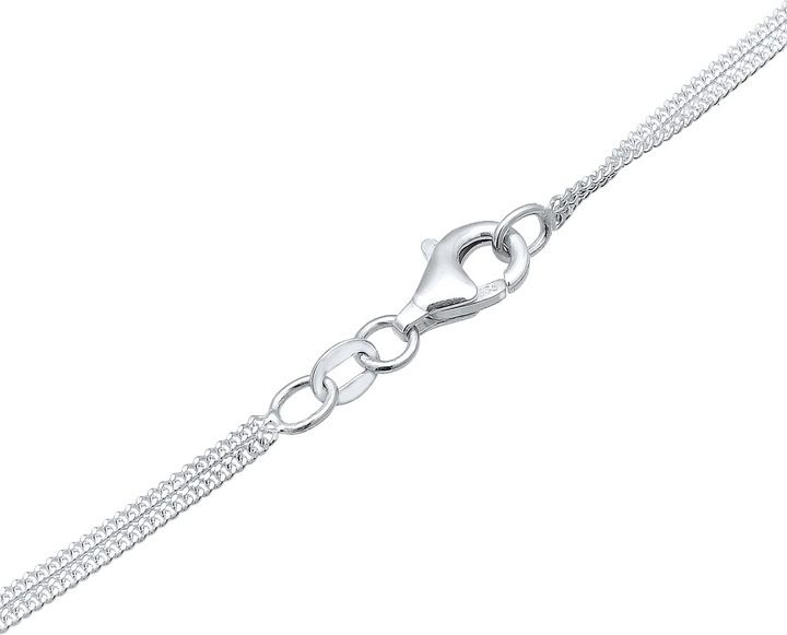 Produktbild Elli Y-Kette mit Kristallen (Sterling Silber, 45 cm)