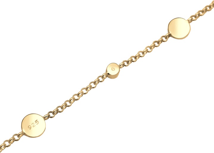 Produktbild Elli mit Plättchen und Kristallen (16 cm, Sterling Silber)