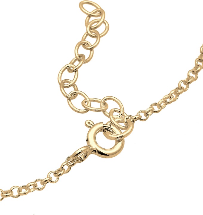 Produktbild Elli mit Plättchen und Kristallen (16 cm, Sterling Silber)