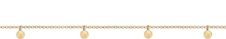 Produktbild Elli Choker mit Plättchen Matt Look (Sterling Silber, 36 cm)