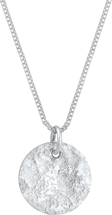 Produktbild Elli mit Plättchen-Anhänger im Vintage-Look (Sterling Silber, 45 cm)