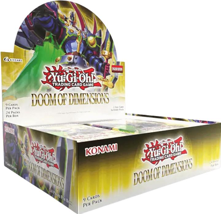 Image du produit Konami Yu-Gi-Oh! Box 24 buste: Doom of Dimensions ENG (Anglais, Affichage du booster)