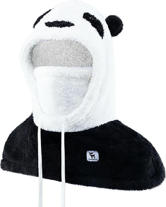 Produktbild Ty Panda Ski Balaclava for Kids/Adults Size L - Black/White