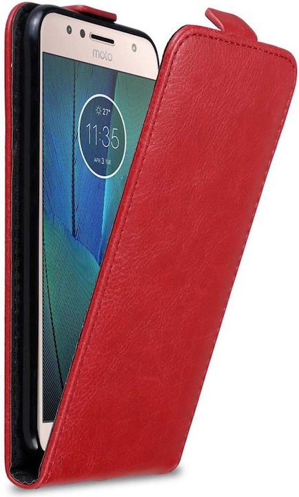 Produktbild Cadorabo Flip wie Invisible Cover (Motorola Moto G5S Plus)