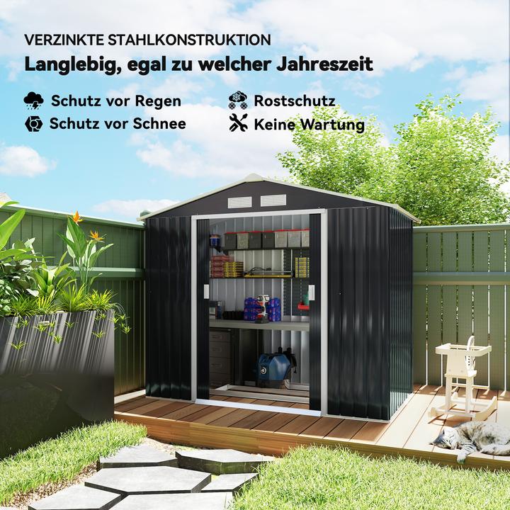 Produktbild Outsunny Gartenschuppen