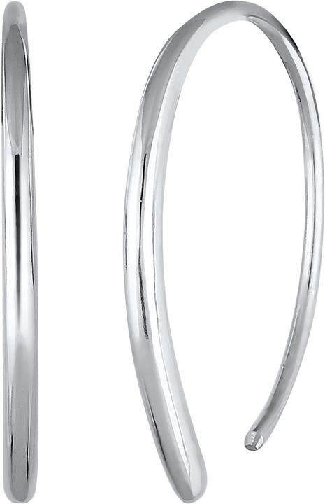 Image du produit Elli Basic Creolen Offenes Design (Argent Sterling)