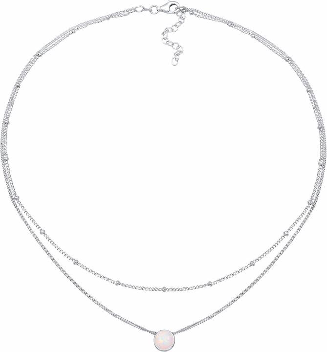 Produktbild Elli Choker Layer-Look mit Opal (Sterling Silber, 36 cm)