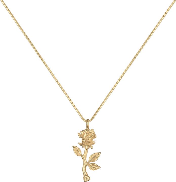 Immagine prodotto Elli Box Chain mit Rosen-Anhänger (Argento, 45 cm)