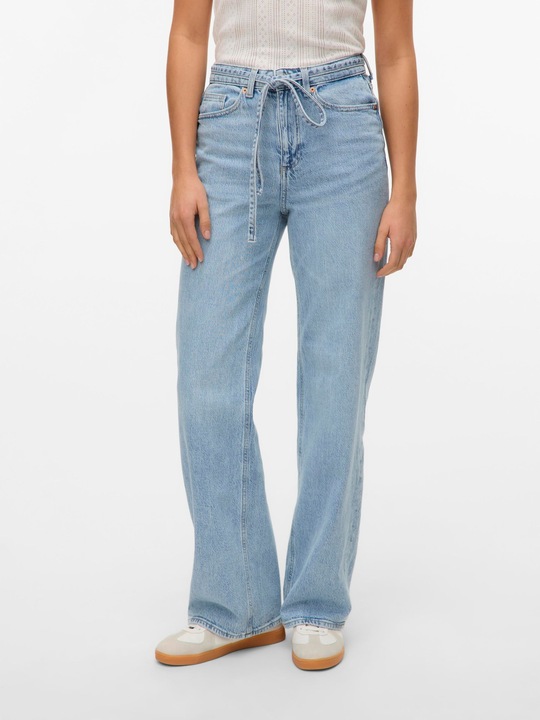 Produktbild Vero Moda VMTESSA Hohe Taille Weiter Beinschnitt Jeans Weit geschnitten (W28/L32)