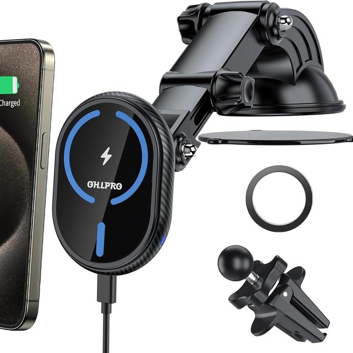 Produktbild Ohlpro Magsafe Auto-Handyhalterung mit Ladefunktion