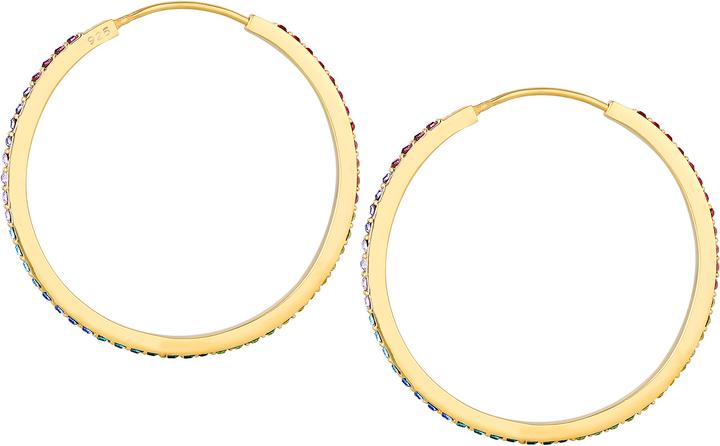 Immagine prodotto Elli Creolen mit Multi-Color Kristallen (Argento)